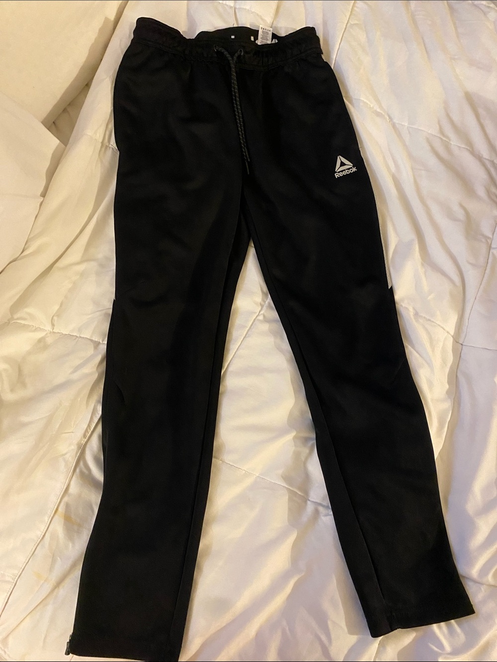 Reebok Black Kids Athletic Joggers